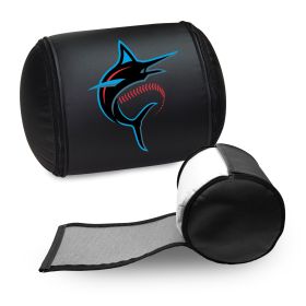 Miami Marlins Alternate Logo Panel (Logo Panel Size: 30" Panel with Display Pillow)
